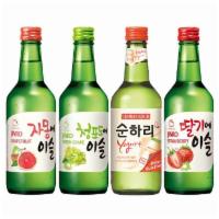 Flavored Soju, 375mL (13.0% ABV) · Click to choose your flavor. Flavored soju is a twist on Korea's classic soju by infusing th...
