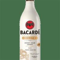 Bacardi Coquito Cream Liqueur, 750mL (13.0% ABV) · Coquito, meaning 