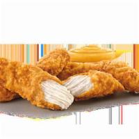Crispy Tenders · 3 or 5 Crispy-on-the-outside, juicy-on-the-inside, these all-white meat chicken tenders are ...