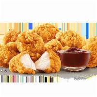Jumbo Popcorn Chicken® · Choose from Buttermilk Ranch, Honey Mustard or Hickory BBQ dipping sauce.