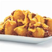Tots with Chili & Cheese · 