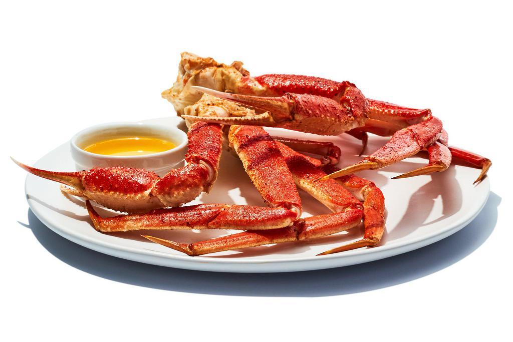 Snow Crab Legs (1 lb.) · 520 calories. Crab legs served with suspended butter and lemon.