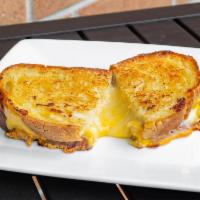 Cheese Luvva's Sandwich · For our hard core cheese lovers out there! Sharp white cheddar, Swiss, American and pepper-j...