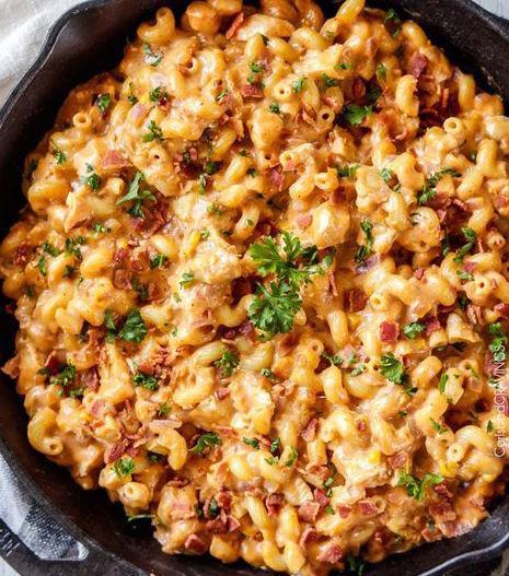 Buffalo Chicken Mac N' Cheese · 