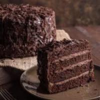Chocolate Layer Cake · A cake the dessert epicure will die for! To the ultimate chocolate lover - We've baked your ...