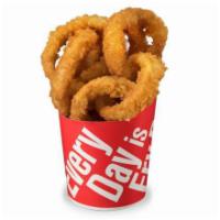 Onion Rings · Hot, crisp and tasty! DQ® golden onion rings are a great addition to any order!