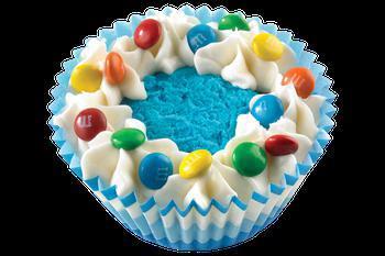 Cotton Candy Carnival Cupakes · 6 pieces. This dreamy, bright blue cupcake is adorned with a marshmallow topping and M&M's and beckons with the flavor of our carnival-style Cotton Candy ice cream.