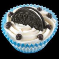 Birthday Cake Cookie Fudge Cupcake · Birthday Cake Ice Cream with chocolate cake topped with an Oreo cookie and fudge that gives ...