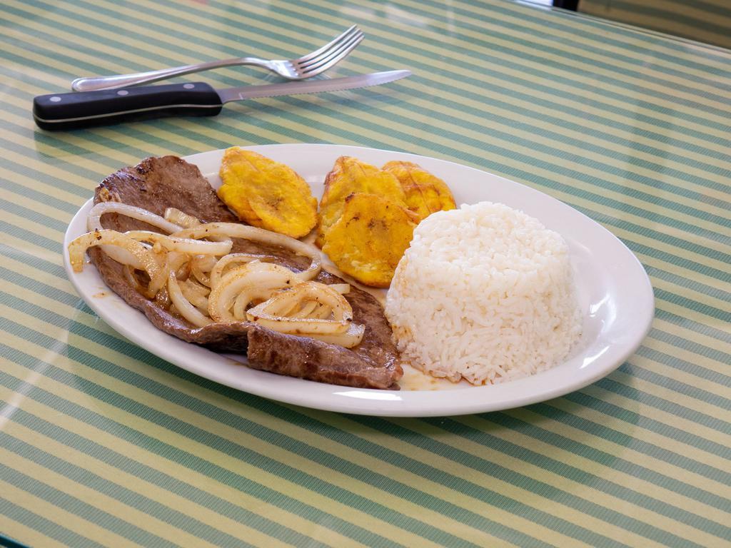 Palomilla Lunch Special · Meat. Carne.