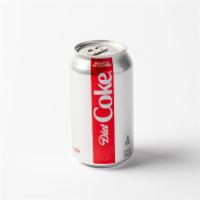 Diet Coke · 12 oz can of Diet Coke.