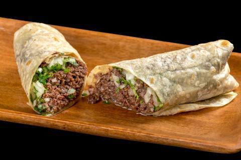 King Burrito · Served with your choice of meat, rice, fried beans, Monterrey Jack cheese, pico de gallo or chiles jalapenos in a huge Texan-size flour tortilla. Includes your choice of salsa.