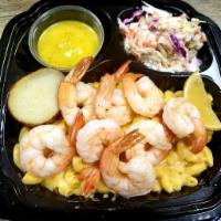 Boiled Shrimp Mac and Cheese Bowl · Boiled Peeled Shrimp with Special Creamy Cajun / lemon pepper sauce with Mac & Cheese Bowl
S...
