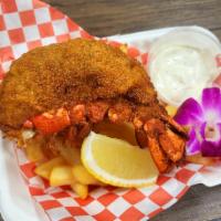 Deep-fried Lobster Tail (4 oz) Basket  · 