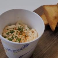 Crab Dip · 8 oz. of our warm crab dip. Served with toasted baguette slices.
