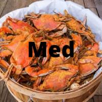 Bushel of Medium Crab Males · 