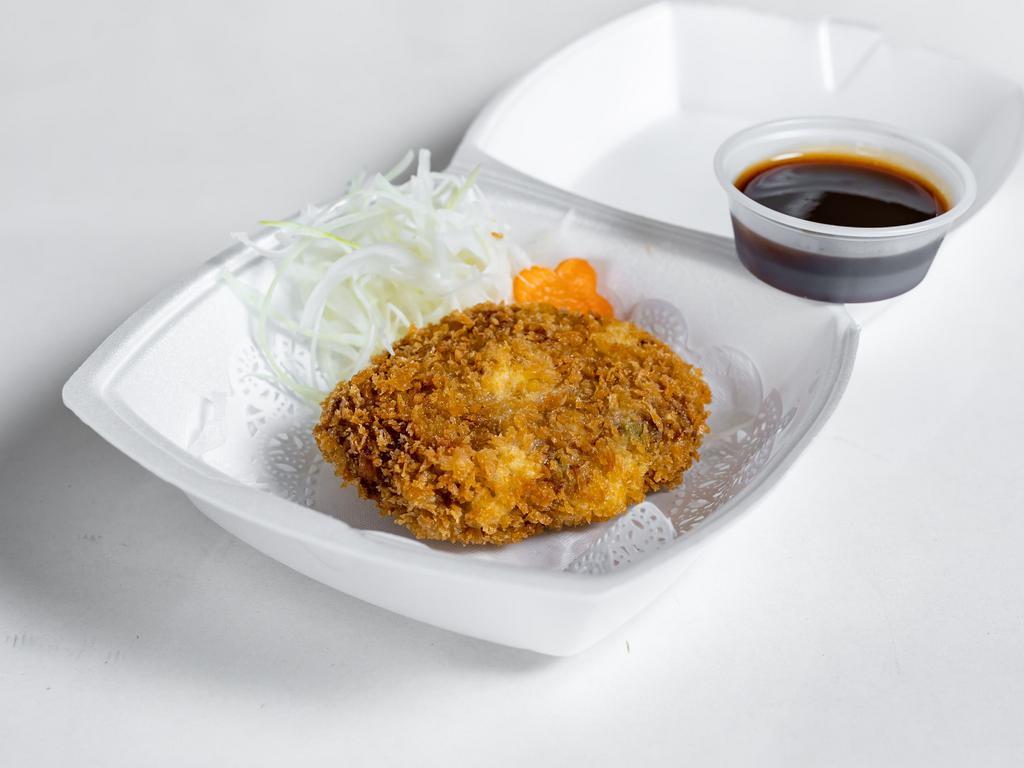 Curry Croquette · Home made vegetable croquette. 
