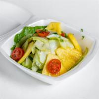 Chayote Pineapple Salad · Chayote superfood with pineapple tossed in lime dressing. Vegan. 