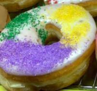 LSU Donut · The same size as regular donuts.