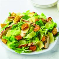 Chicken Caesar Salad · Fresh cut lettuce, grilled chicken, Parmesan cheese and croutons made daily.