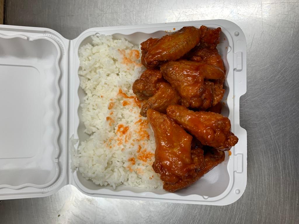 Buffalo Wings  · 10 pieces. Hot and spicy.
