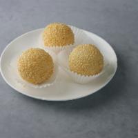 Deep Fried Sesame Ball with Lotus Paste · 