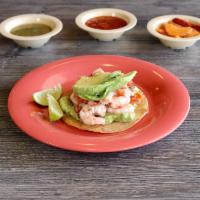Tostada de Camaron · 