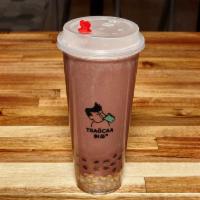 Caramel Bubble Milk Black Tea with Dark Brown Sugar · 700ml