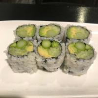 AAC Roll · Avocado, asparagus, and cucumber.