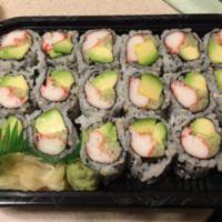 B. 3 California Rolls Combo · Served with soup or salad.