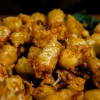 Cheese Curds · Cheese Curds Beer Battered to Order, Served with Chipotle Ranch.