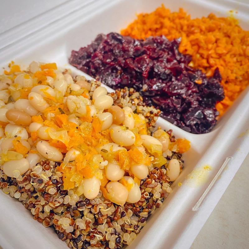 Perfect Plate · Build your perfect plate. Rice or quinoa and beans  with a combination of 2 different sides.