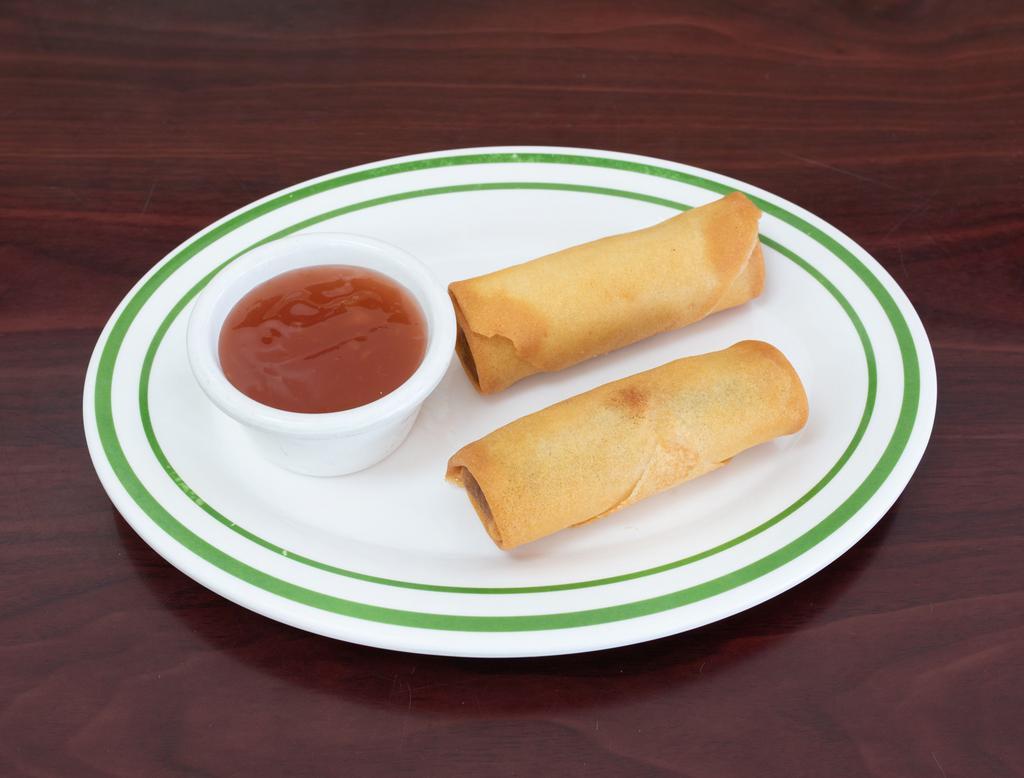 3. Two Spring Roll · Vegetable.