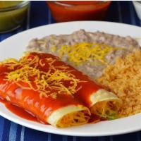 #19. Two Enchiladas Plate · 
