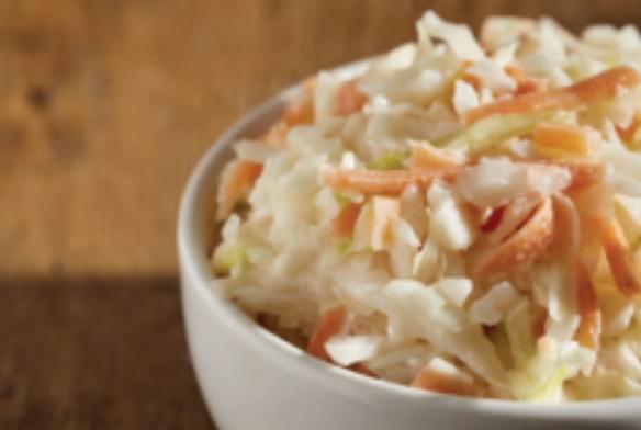 Billy Bob’s Tangy Coleslaw · This tangy coleslaw in a mayo and apple cider vinegar sauce. It is the perfect compliment to our other sweet flavors.