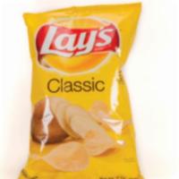 6 oz. Personal Lay’s Potato Chips  · Add a bag of Lays potato chips for that salty side.