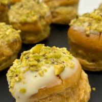 Chantilly Pistachio Choux Pastry · 