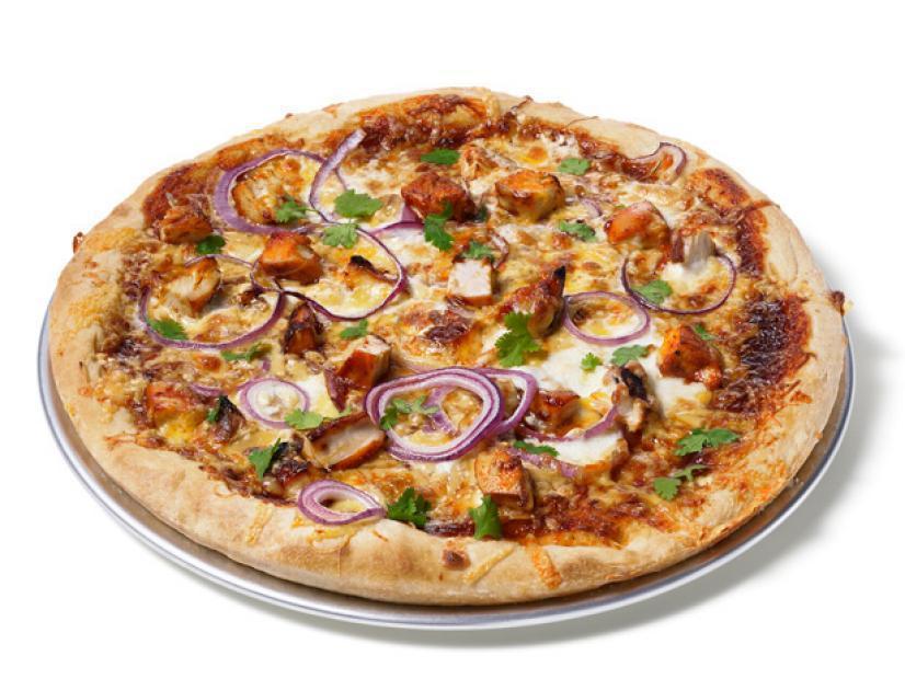 BBQ Chicken Pizza · Classic crust with chicken cutlet in bbq sauce and mozerella cheese