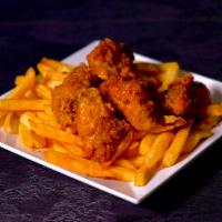 4 Piece Buffalo Chicken with Fries Combo · 