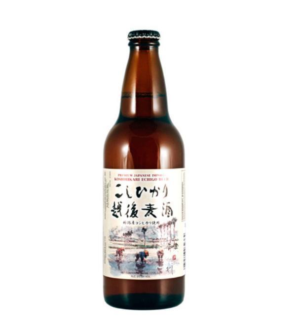 Echigo · Rice Lager; Clean, crisp and refreshing. ABV: 5%
Must be 21 to purchase.