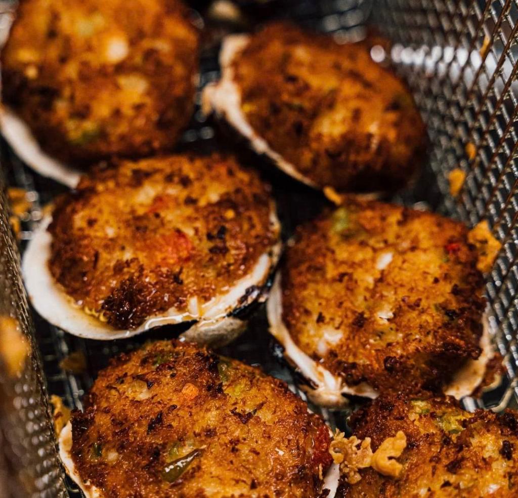 3 Stuffed Clams Special · Clams stuffed with lobster and seasoned with our signature spice blend.
