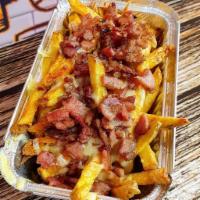 Bacon cheese fries  · 