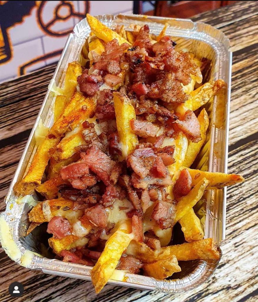 Bacon cheese fries  · 