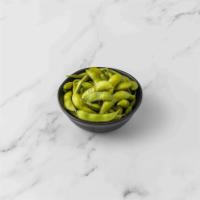 Edamame · Steamed Japanese green bean.