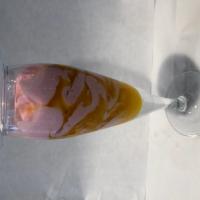 BINDI Guava Mango Flute  · Creamy tropical guava gelato swirled with sweet mango sauce