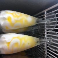 BINDI Limoncello Flute · Refreshing lemon gelato made with lemons from Sicily, swirled together with Limoncello sauce