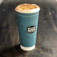 Blue Suede Macchiato · A homage to Elvis! A delicious layered drink that's got banana and macadamia nut flavor, ste...