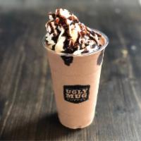 Mocha Frappe · Coffee and chocolate. What better combination?? Topped with whipped cream. 