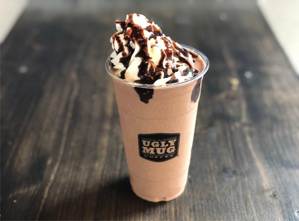 Mocha Frappe · Coffee and chocolate. What better combination?? Topped with whipped cream. 