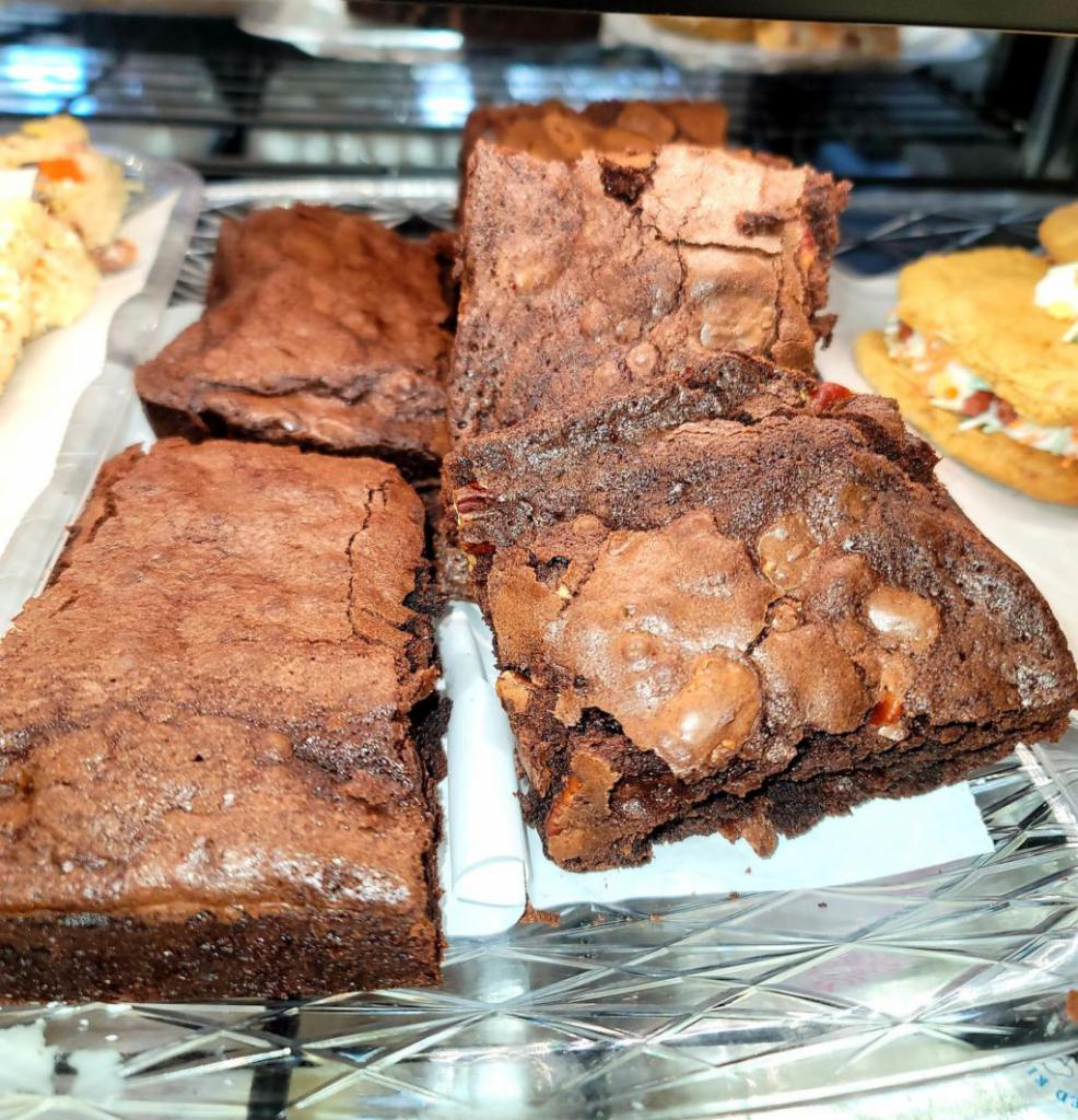 Brownie · Our yummy fudge brownie ! With or with out nuts! 