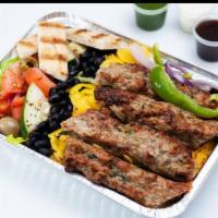 Kofta kabab platter  · Choose spicy or non spicy